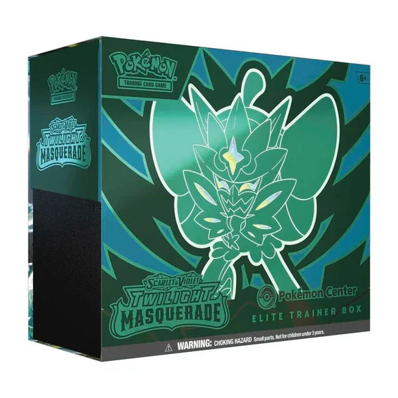 Pokemon Scarlet & Violet Twilight Masquerade Pokemon Center Elite Trainer Box