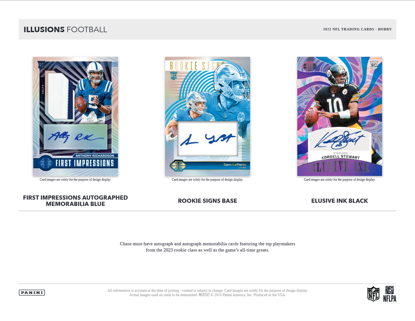 2023 Panini Illusions Football Hobby Box