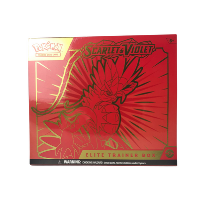 Pokemon Scarlet & Violet Base Set Elite Trainer 10 Box Case